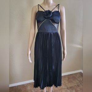 Lace Inset Party Dress
